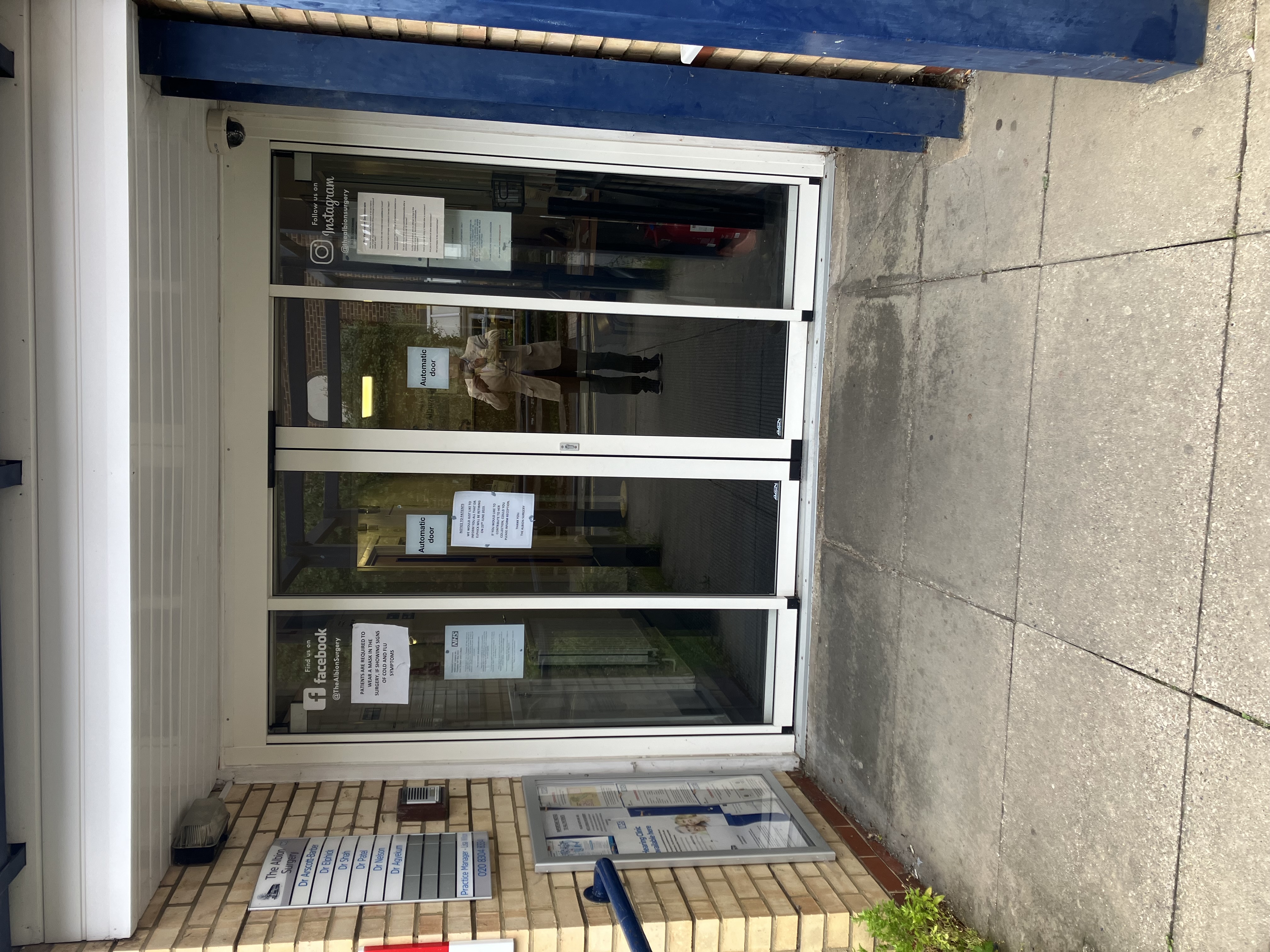 exterior surgery doors