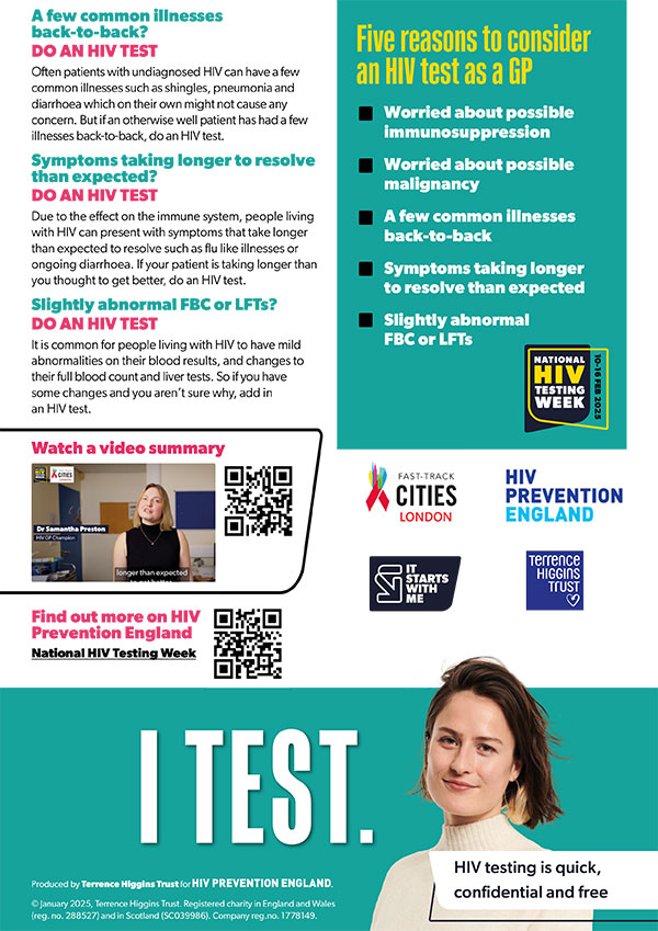 National HIV Testing Week and Primary Care 3