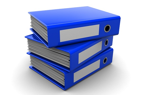 3 files on top of each other